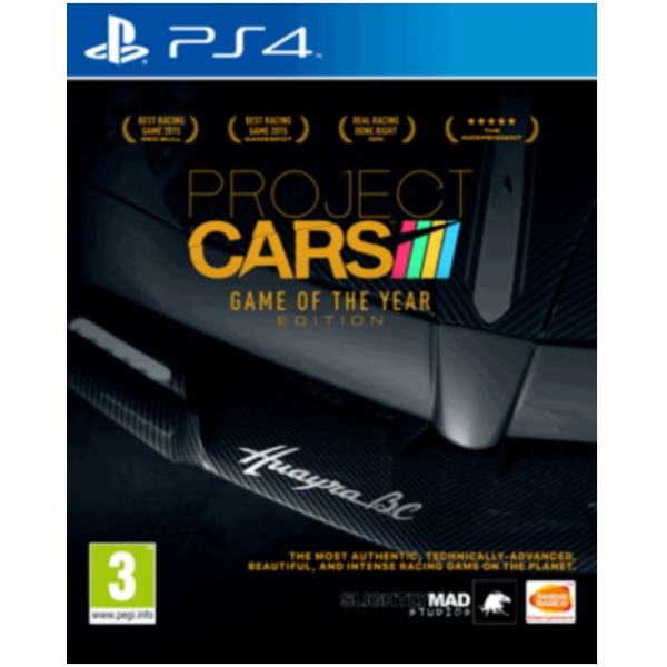 Project Cars Game Of The Year (GOTY) PS4 Game Project Cars Game Of The Year (GOTY) PS4 Game